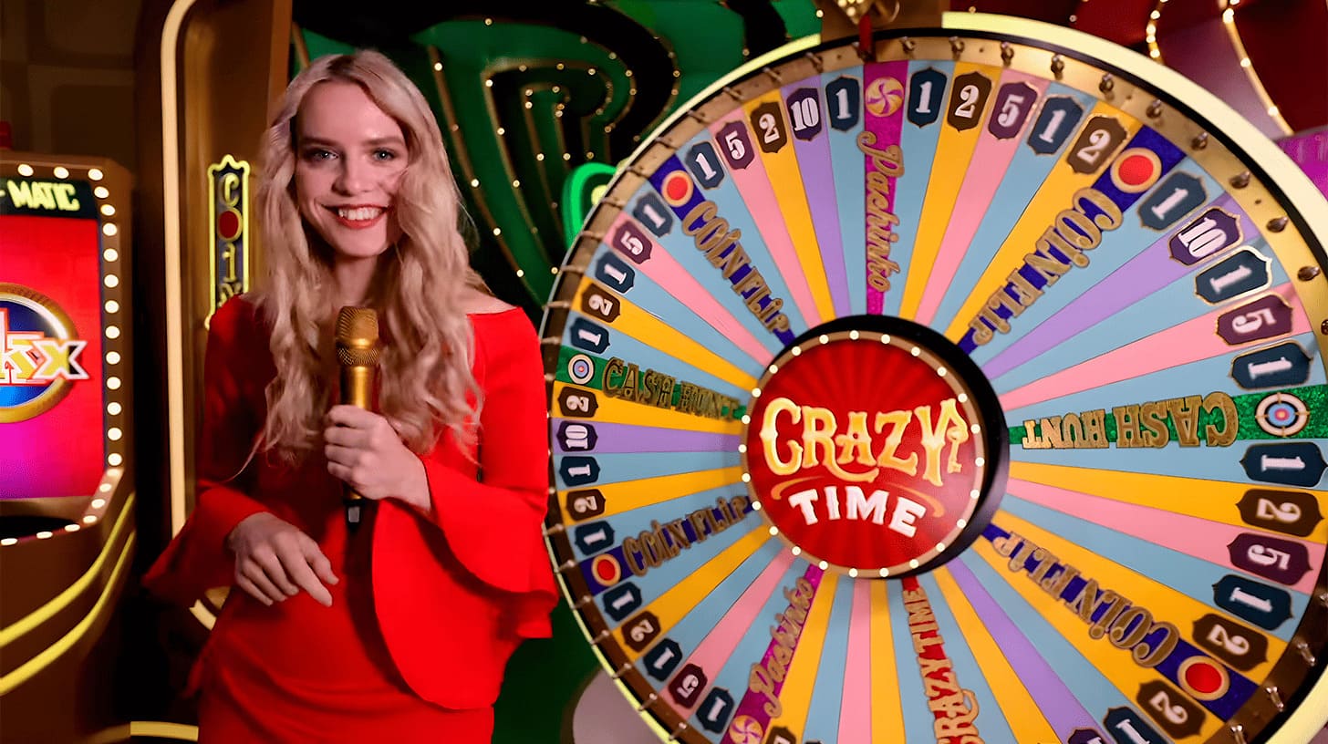 Crazy Time — Live-Spielshow von Evolution